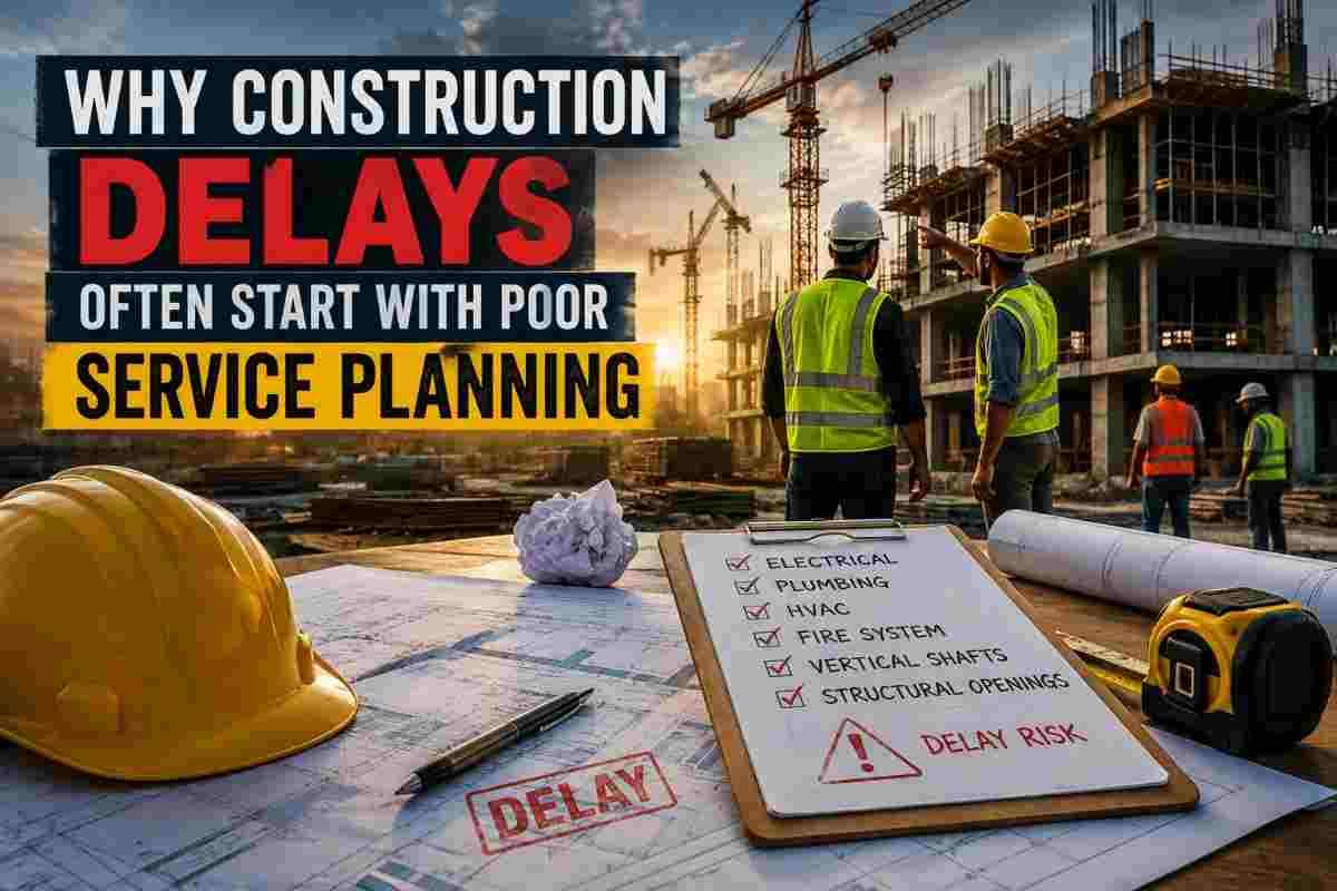 Why Construction Delays Start With Poor Service Planning | Core Cutting India