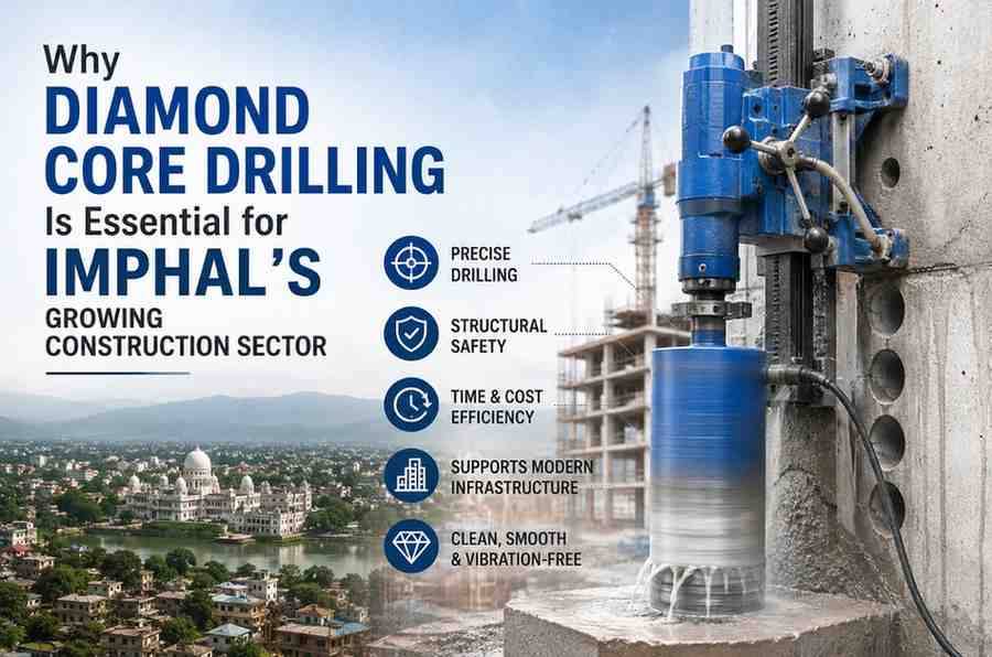 Why Diamond Core Drilling Is Essential for Imphal's Growing Construction Sector