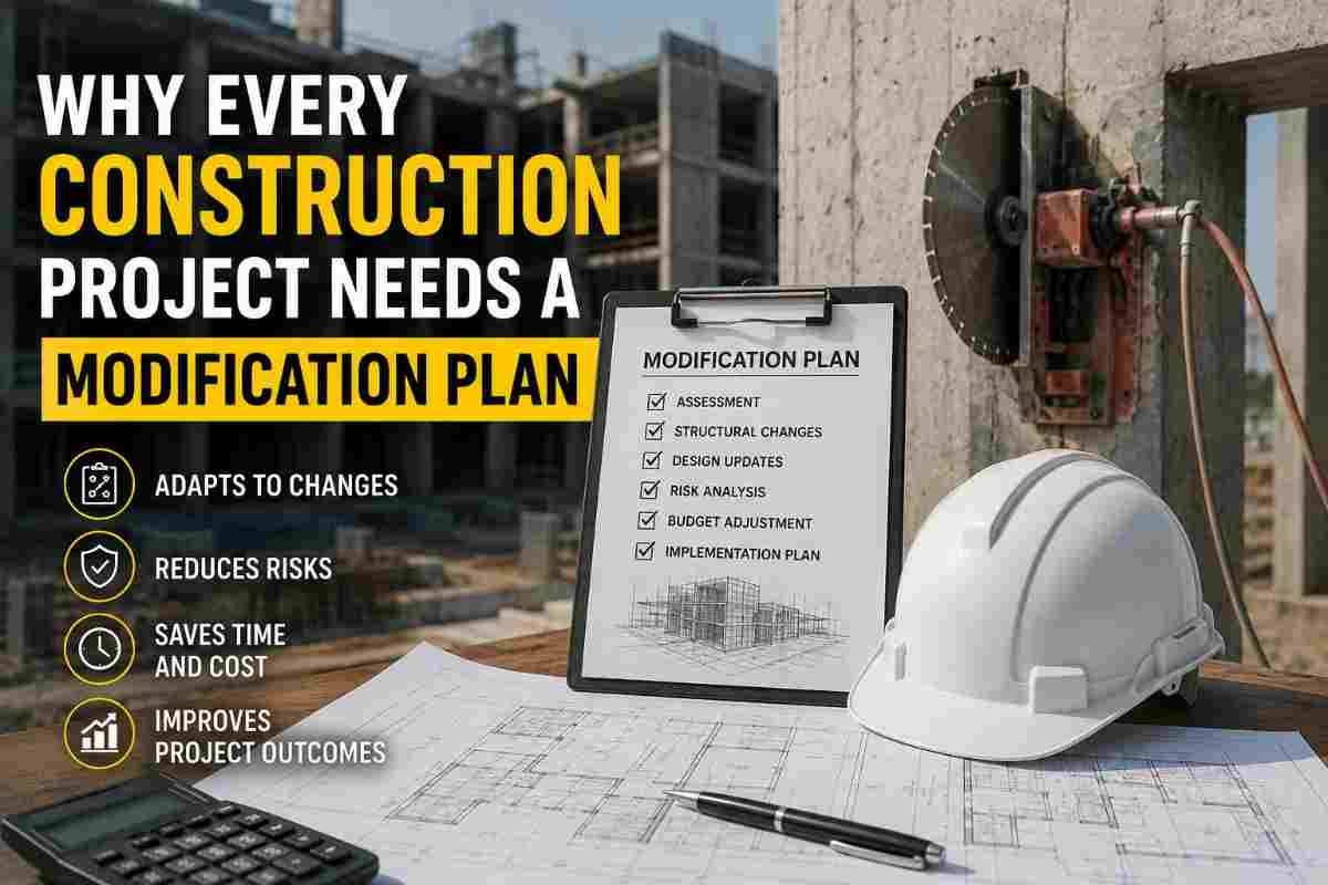 Why Every Construction Project Needs a Modification Plan | Core Cutting India