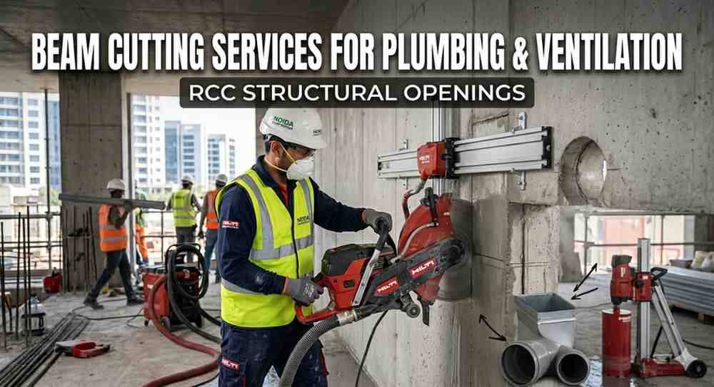Beam Cutting Services for Plumbing & Ventilation | RCC Structural Openings
