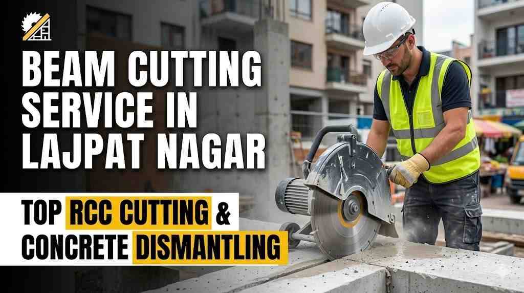 Beam Cutting Service in Lajpat Nagar | Top RCC Cutting