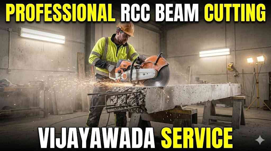 Beam Cutting Service in Vijayawada | Professional RCC Cutting