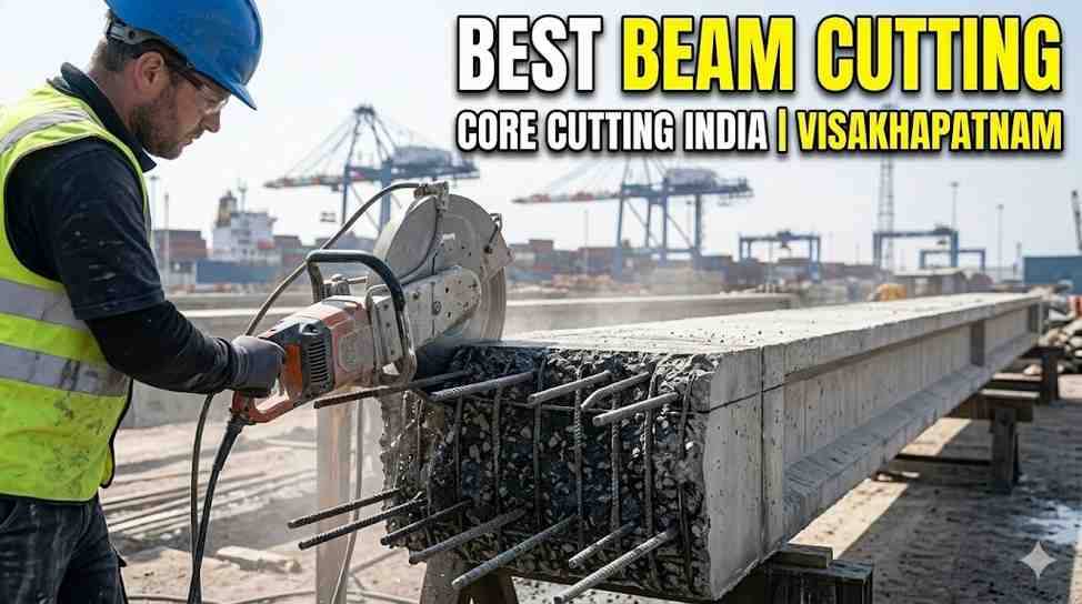 Best Beam Cutting Service in Visakhapatnam | Core Cutting India