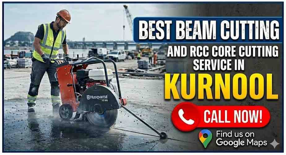 Beam Cutting Service in Kurnool | Best RCC Core Cutting