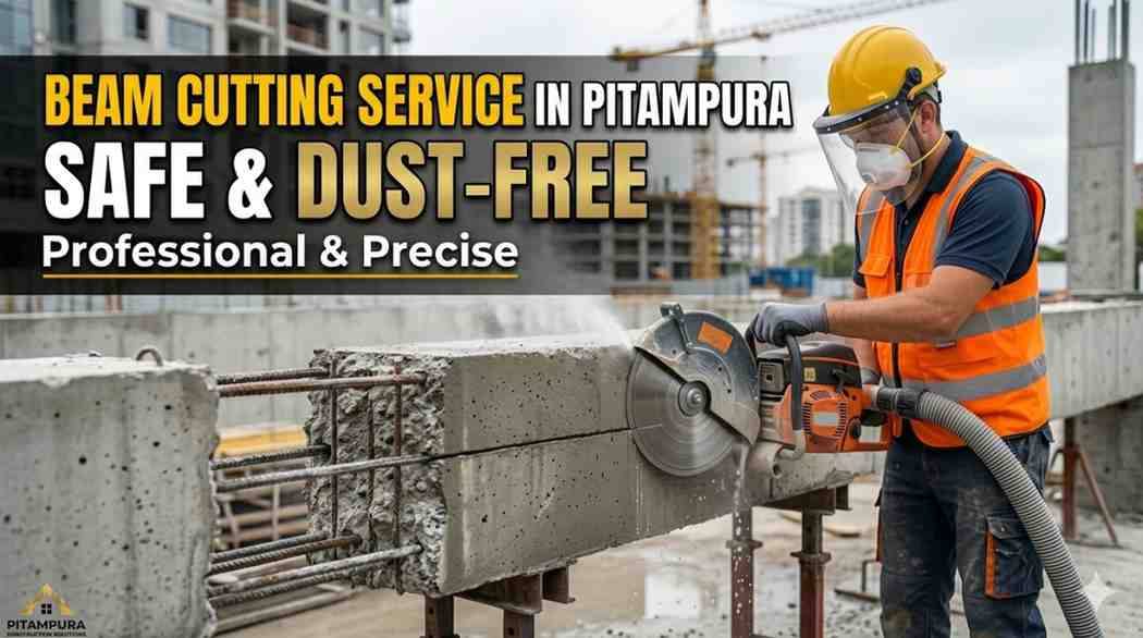 Professional Beam Cutting Service in Pitampura | Safe & Dust-Free