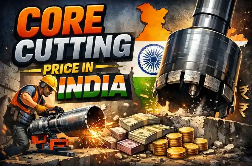 Core Cutting Price in India – Cost per Inch & City Rates