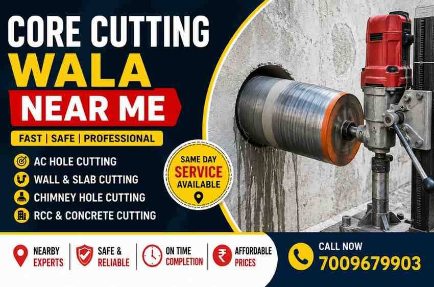 Core Cutting Wala Near Me | Fast RCC Core Cutting Service Near You
