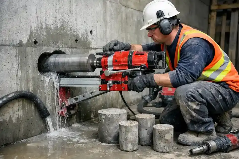 Core Cutting Service in Narasaraopet | Expert RCC Drilling