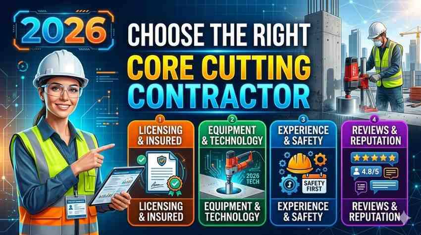How to Choose the Right Core Cutting Contractor in 2026