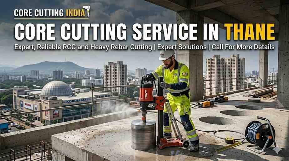 Core Cutting Service in Thane – Reliable RCC Cutting Services | Core Cutting India