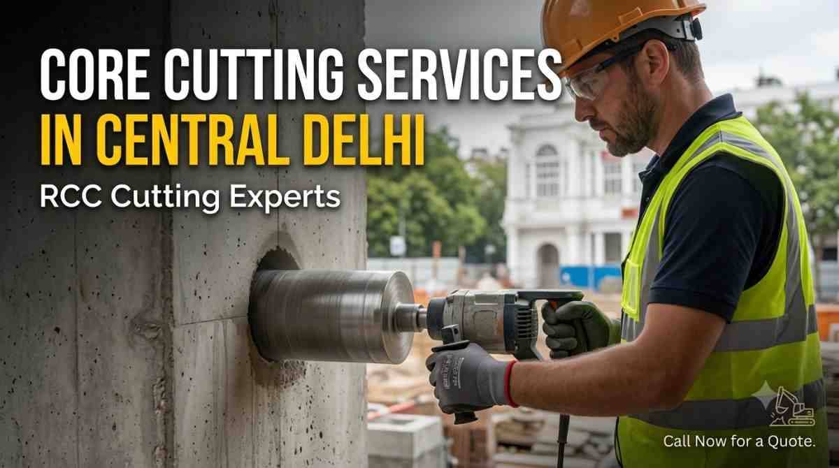 Core Cutting Services in Central Delhi | RCC Cutting Experts