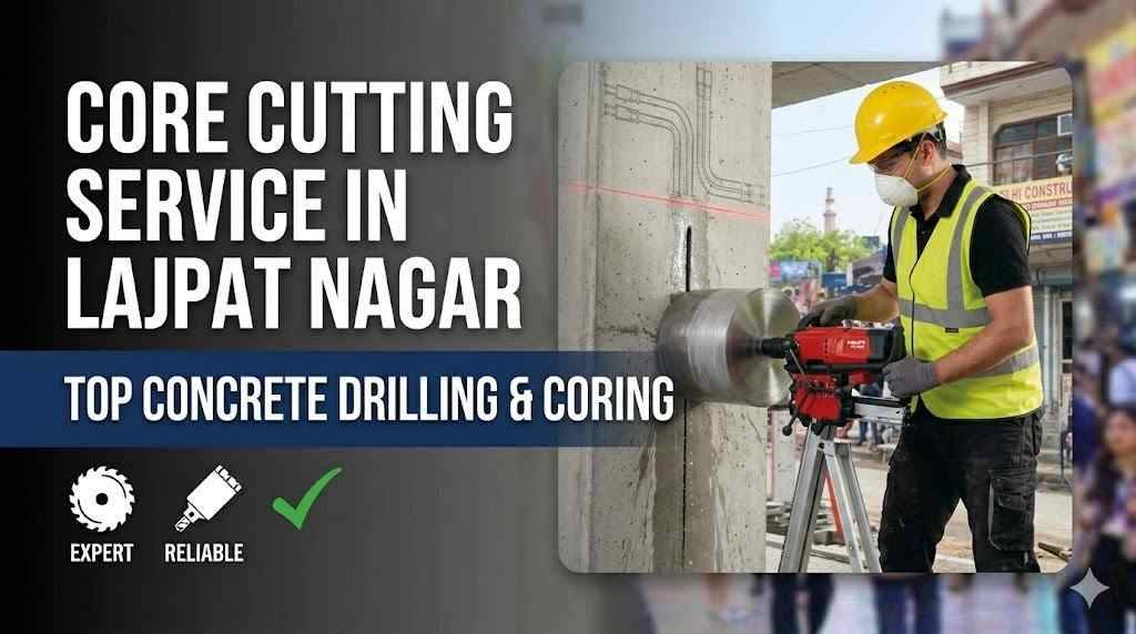 Core Cutting Service in Lajpat Nagar | Top Concrete Drilling