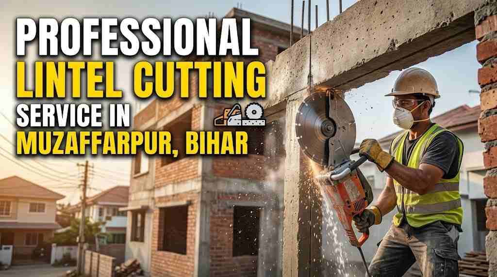 Professional Linter (Lintel) Cutting Service in Muzaffarpur, Bihar