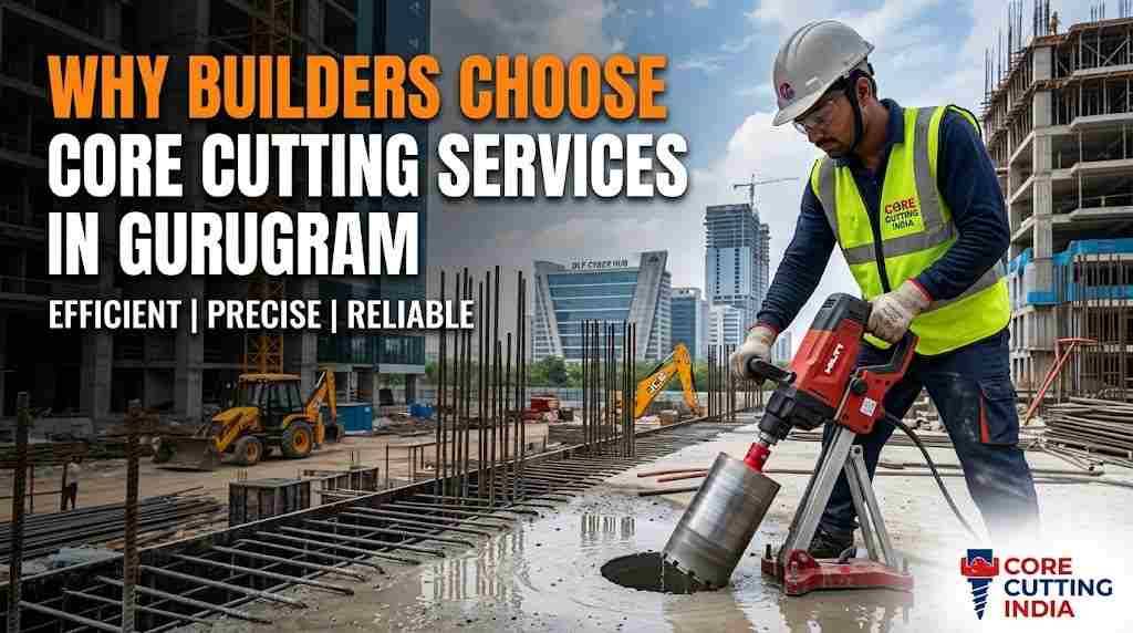 Why Builders Choose Core Cutting Services in Gurugram | Core Cutting India