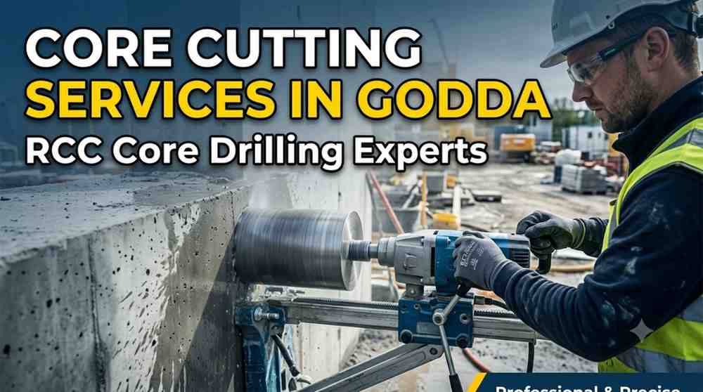 Core Cutting Services in Godda | RCC Core Drilling Experts