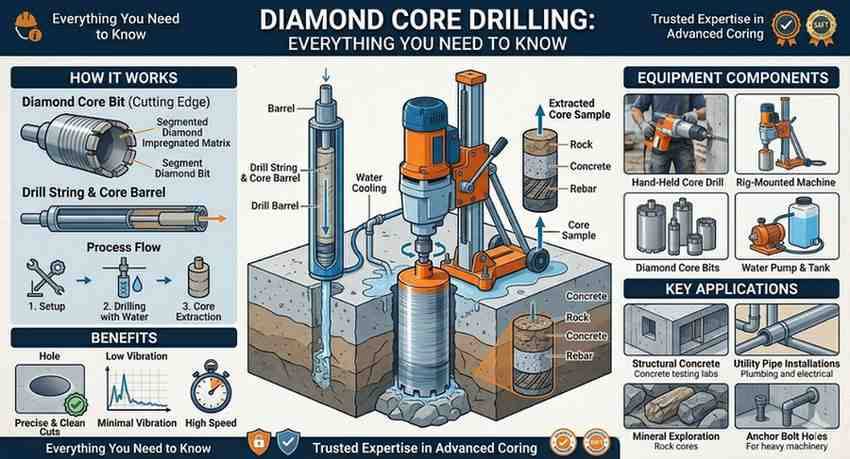 Diamond Core Drilling: Everything You Need to Know | Complete Guide