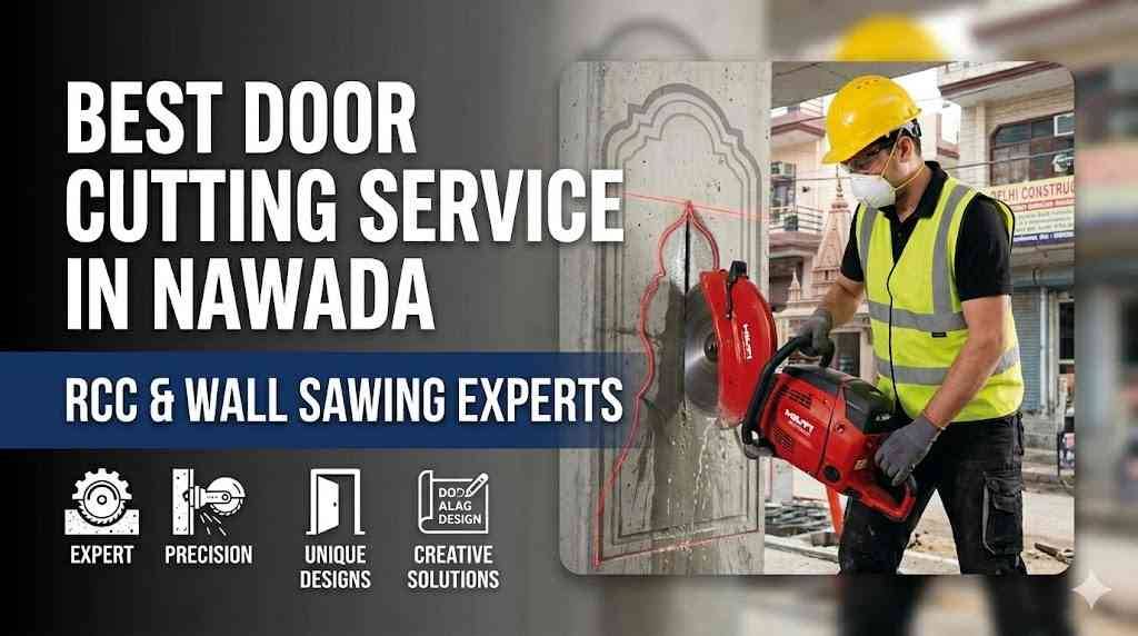 Best Door Cutting Service in Nawada | RCC & Wall Sawing Experts