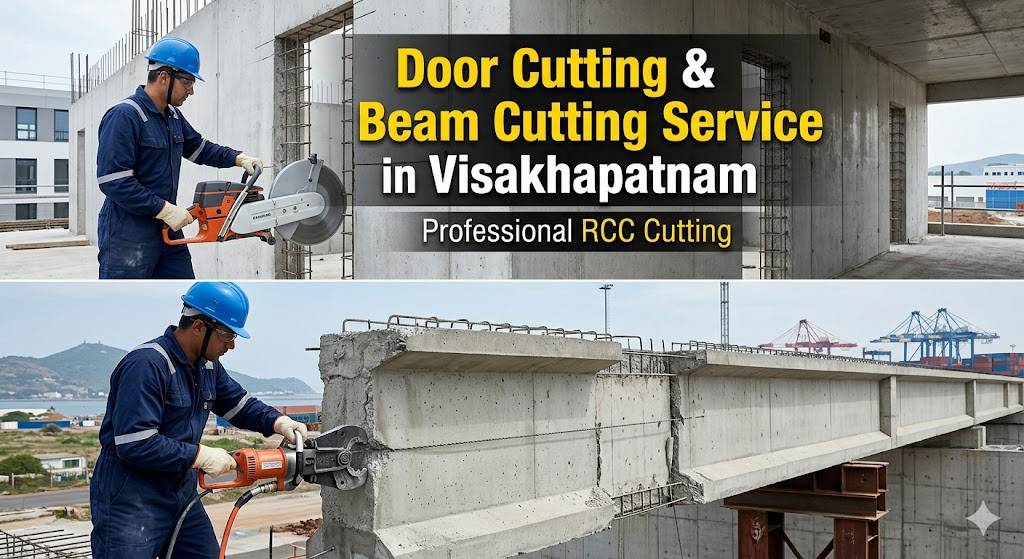 Door Cutting Service in Visakhapatnam | Professional RCC Cutting