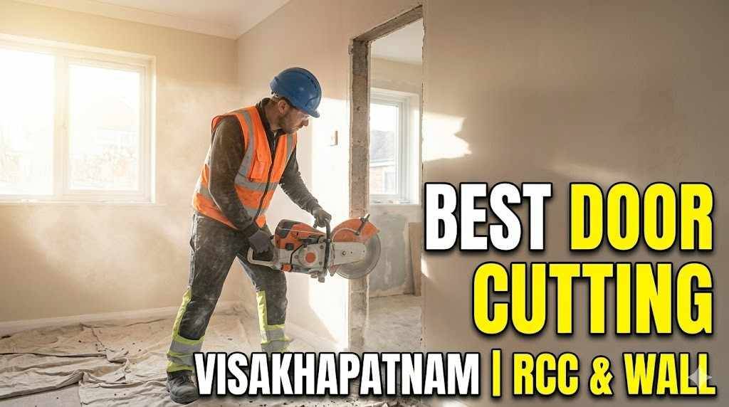 Best Door Cutting Service in Visakhapatnam | RCC & Wall Cutting