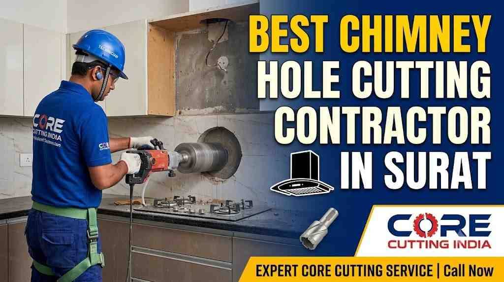 Best Chimney Hole Cutting Contractor in Surat | Core Cutting India