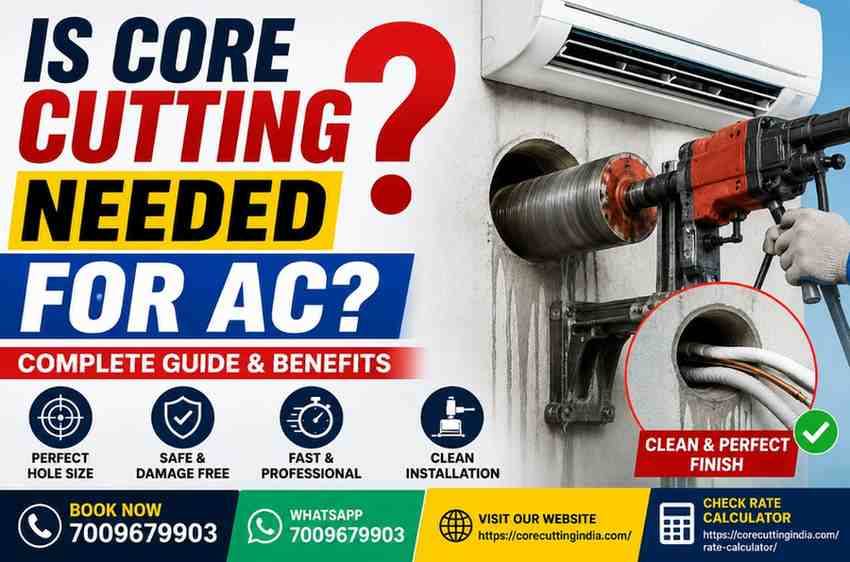 Is Core Cutting Needed for AC? | AC Hole Core Cutting Guide 2025
