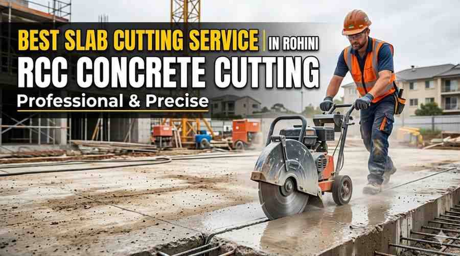 Best Slab Cutting Service in Rohini | RCC Concrete Cutting