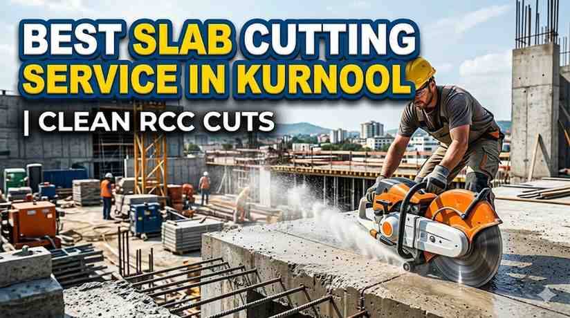 Best Slab Cutting Service in Kurnool | Clean RCC Cuts