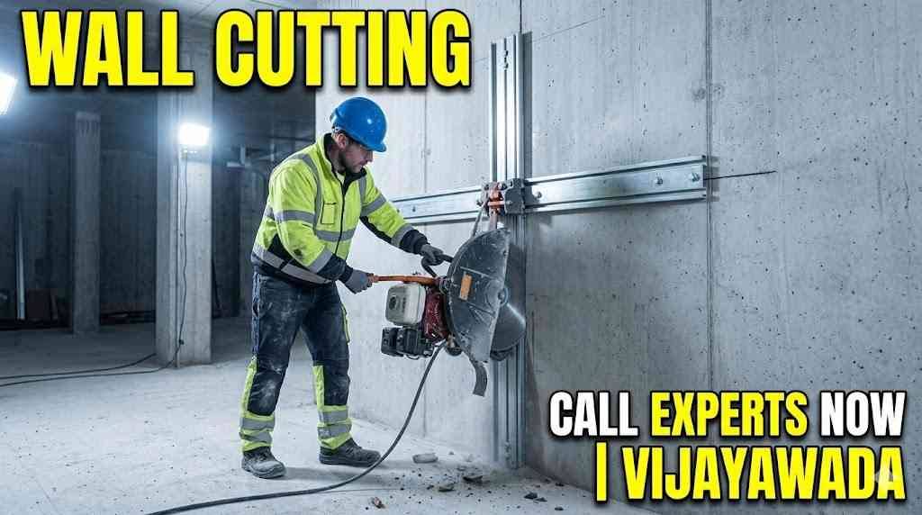 Best Wall Cutting Service in Vijayawada | Call Experts Now