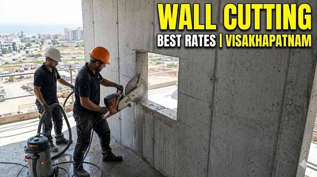Wall Cutting Service in Visakhapatnam | Best Rates