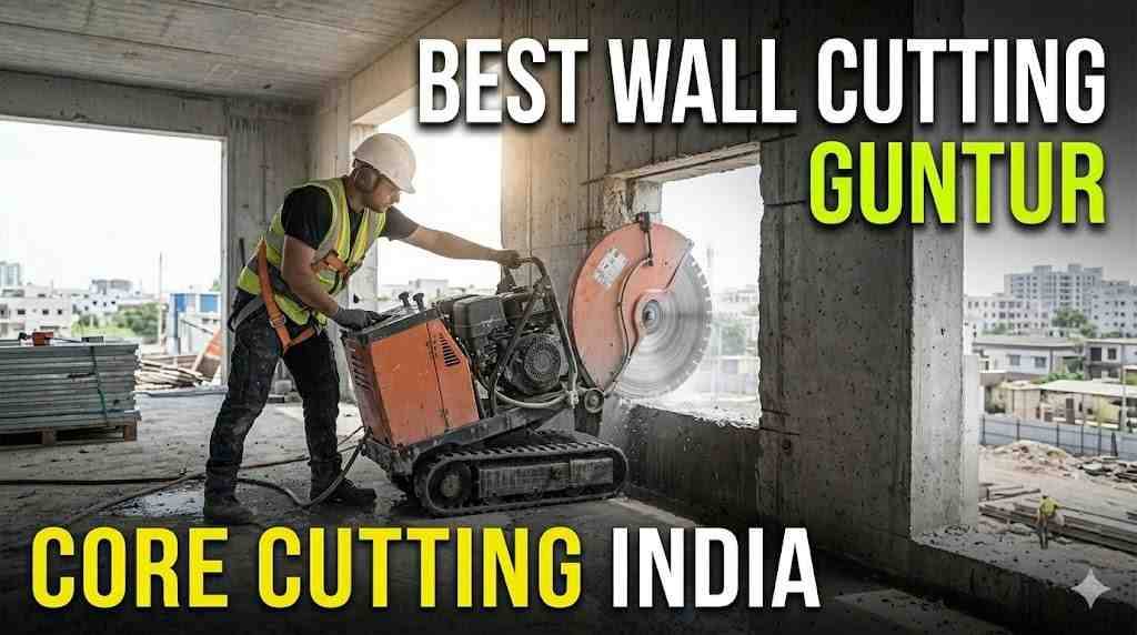 Best Wall Cutting Service in Guntur | Core Cutting India