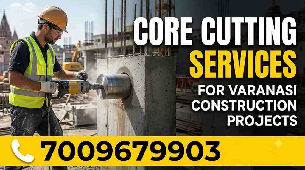 Core Cutting Services for Construction Projects in Varanasi | 7009679903