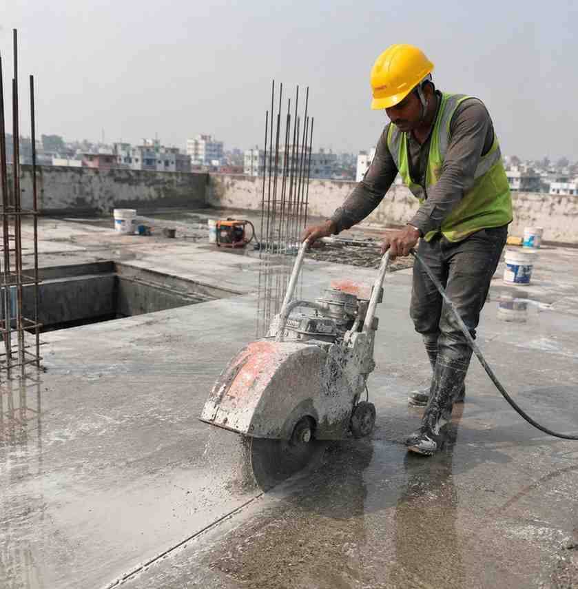 Roof Cutting Service in India — Core Cutting India